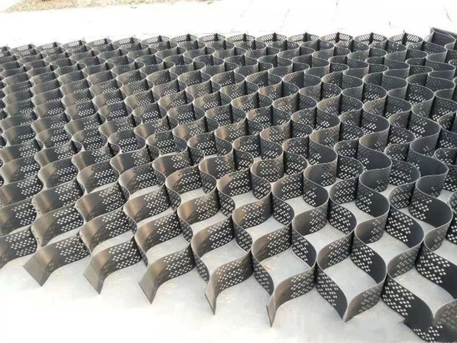 Road Construction HDPE Plastic Geocell For Retaining Wall