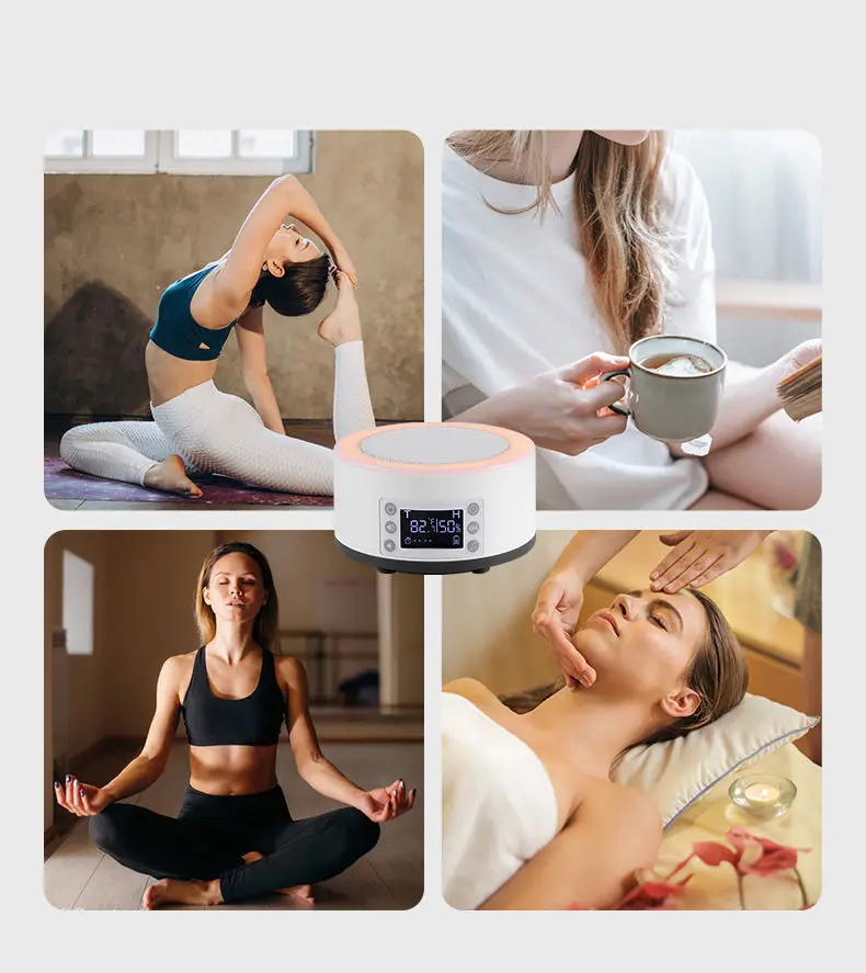 Asmr Device 48 Meditation Music White Noise Sound Machine Place at the Bedside Night Light for Baby sleeping