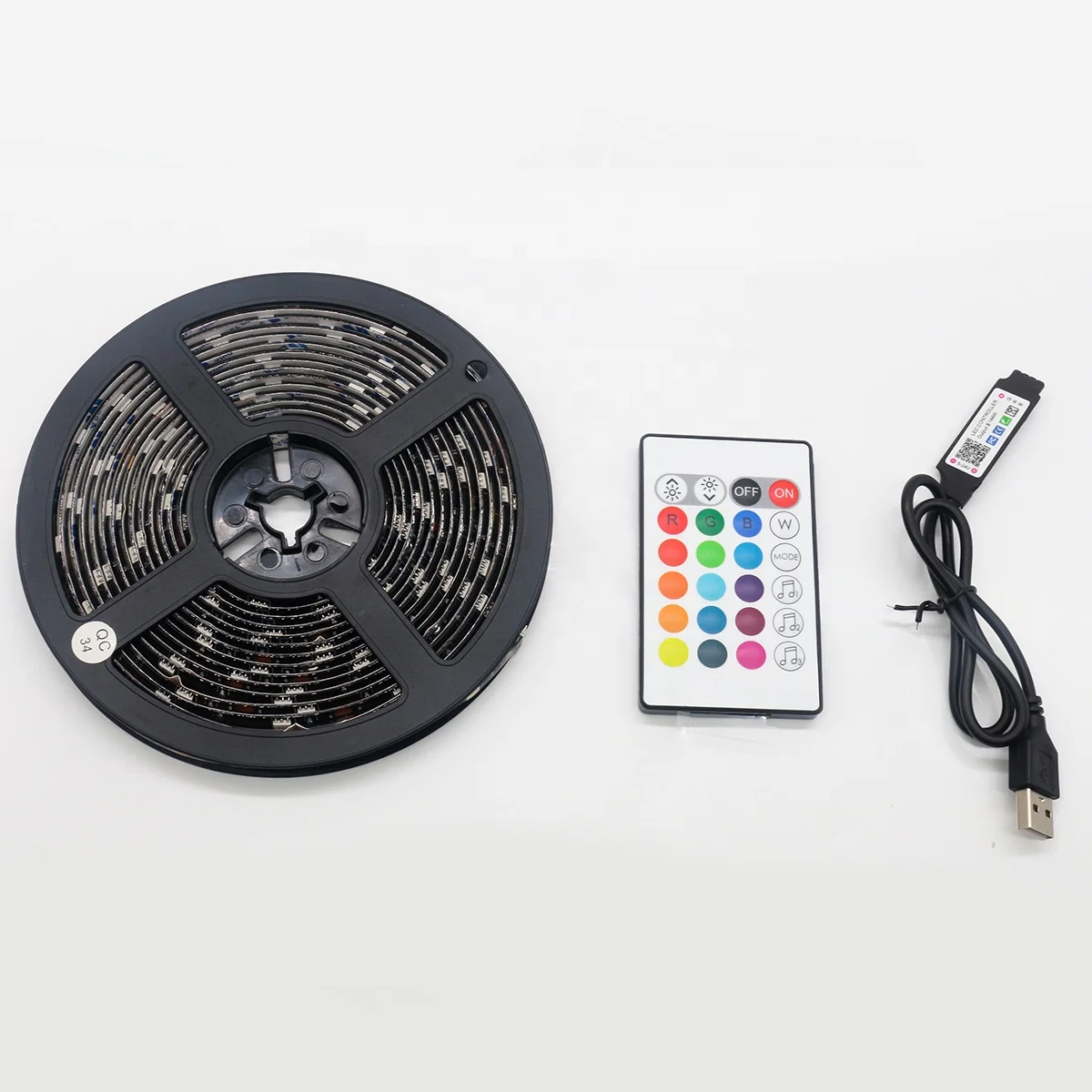 LED Strip Light 5v USB BT APP TV Backlight Smd5050 Decorative Light Waterproof RGB Led Strip