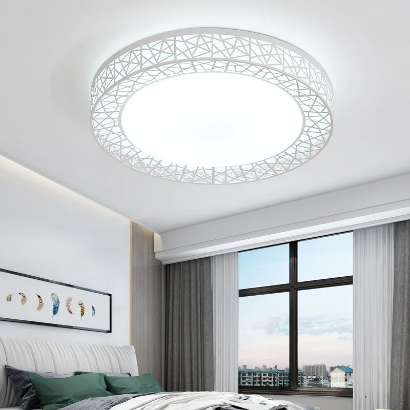New  3000K 4000K 6000K Lighting Round Ceiling LED Lamp Modern Ceiling Light Fixtures For Living Room Bedroom