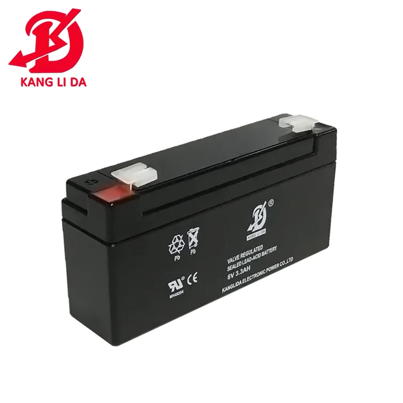 6v 3.3ah storage lead acid battery 3.3ah alarm UPS battery