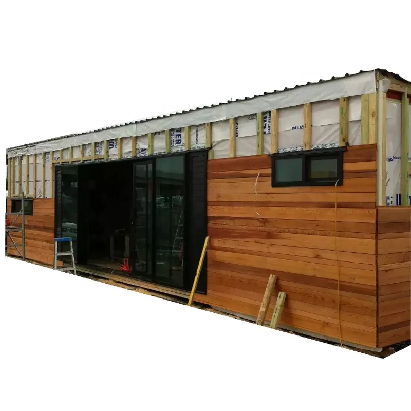 40ft Modified Modular Prefabricated Movable Container House Shipping Container Modified Modern Design Container Shop House