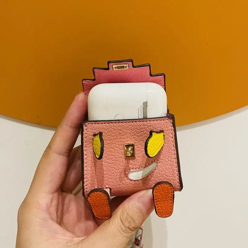 New cute mini handbag hanger ornaments tiny bag purse pendant earphone holder luxury designer leather bag charms