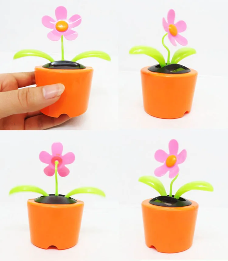 cheap power flower wholesale solar toys