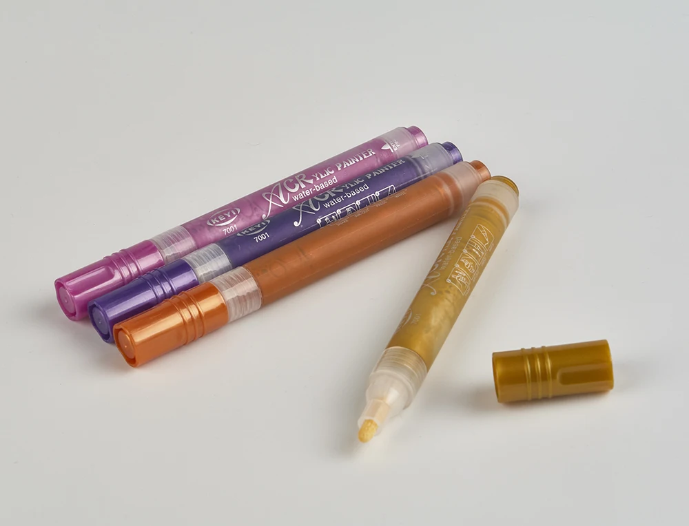 
Multicolor water based ink acrylic paint marker pens set for drawing 