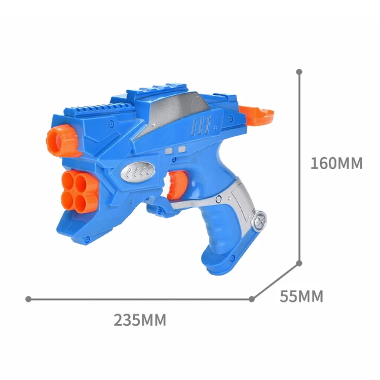 Children Shooting Pistol Soft Bullet Toy Space Combat EVA Soft Bullet Gun Toy