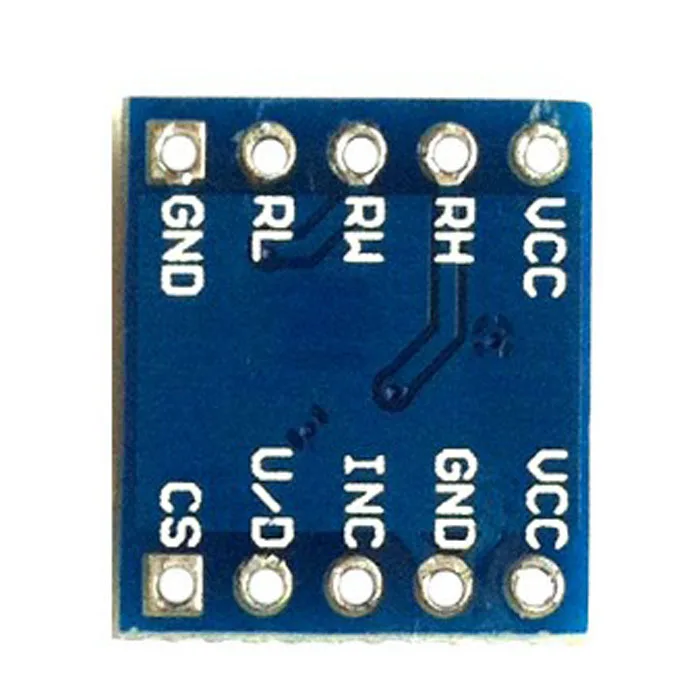 X9C104 Digital potentiometer module adjusts the bridge balance 100-order digital potentiometer circuit X9c104