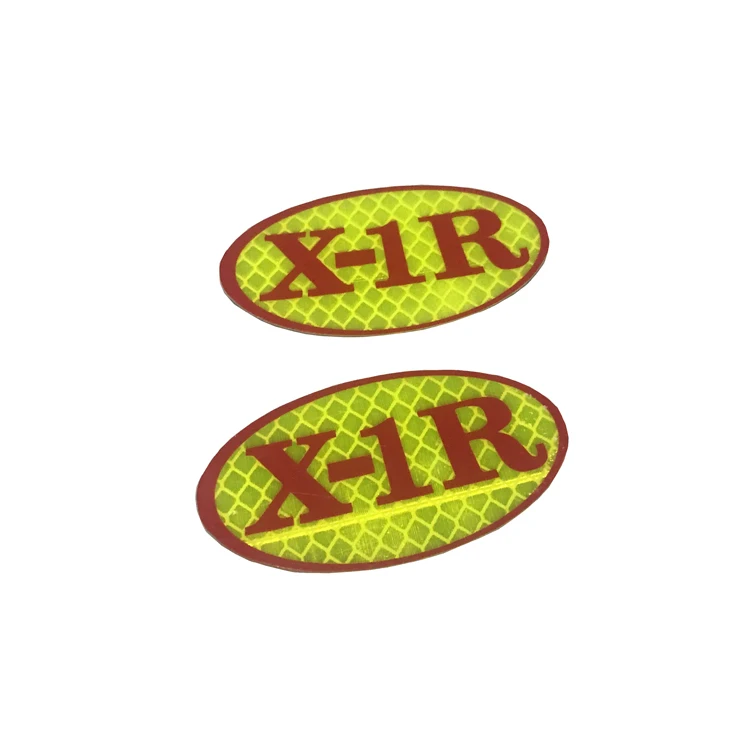 Reflective Motorcycle Sticker Design Logo