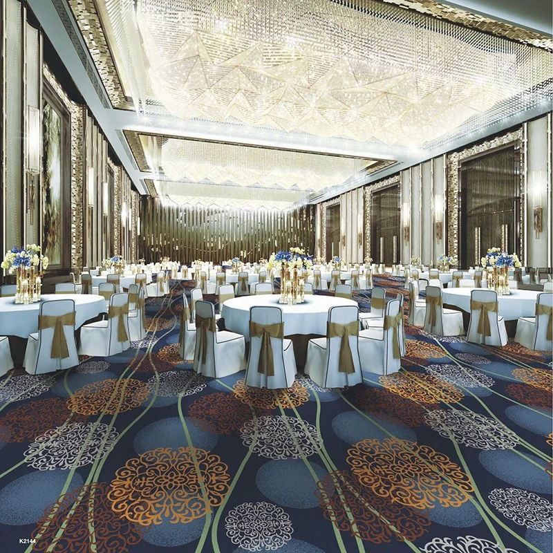 Haima carpet 3d print design hotel decoration HD nylon printed carpet