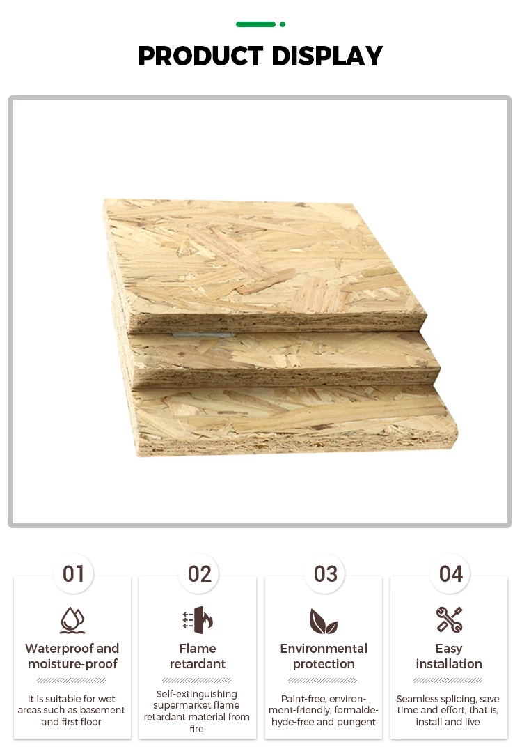 Osb 1220X2440 8mm  9mm 11mm 14mm Osb  osb2 osb3  For Cabinet