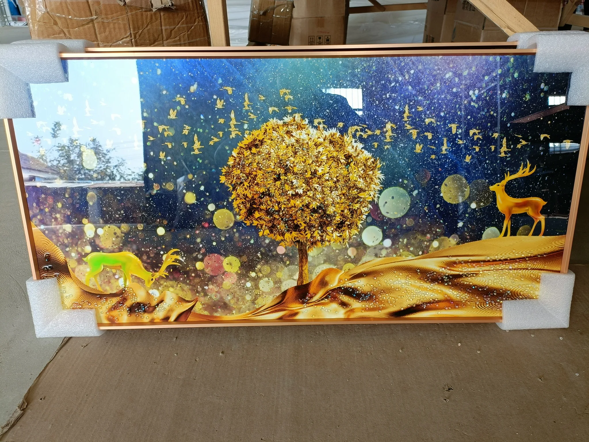 New Arrival Wall Art Crystal Porcelain Diamond Painting decorative Painting and wall arts