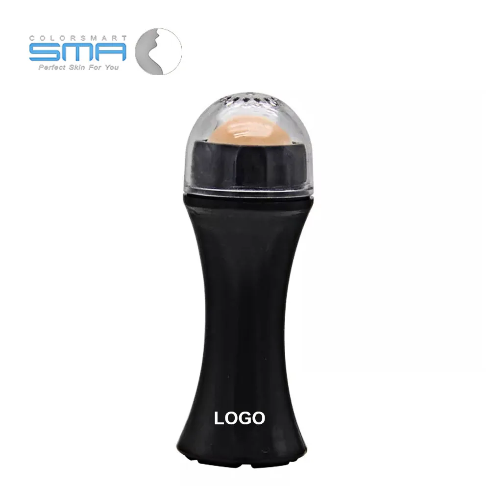 Wholesale Reusable Make Up Tool Volcanic Stone Facial Oil Absorbing Roller