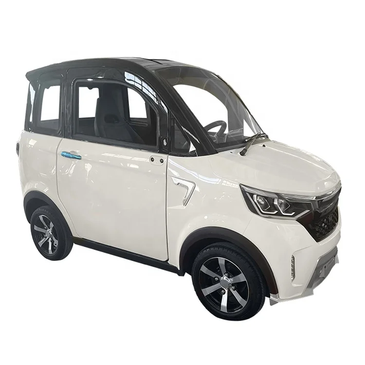 Electric Car 3 Seats Closed Cabin Made in China Electric Vehicle Four Wheels Adult Auto Motives Mini Car
