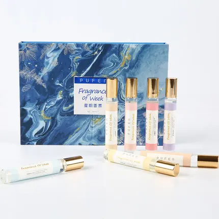 Wholesale 7pcs body fragrance mist spray long lasting perfume set for women
