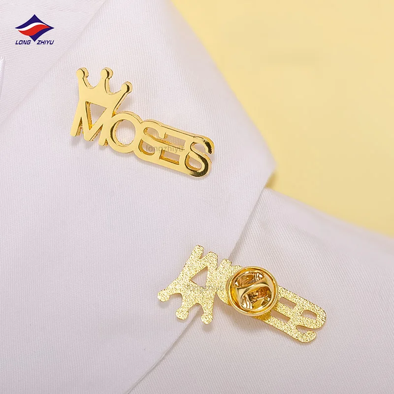 Longzhiyu 15 лет изготовления металлических значков на заказ, профессиональные индивидуальные значки из цинкового сплава, металлические значки для лацканов, броши