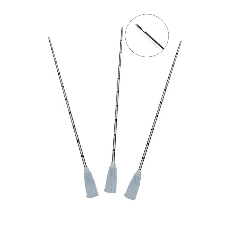 
Dental Health Material Washing Needle Blunt Irrigation Cannula Needles 25G-25MM 