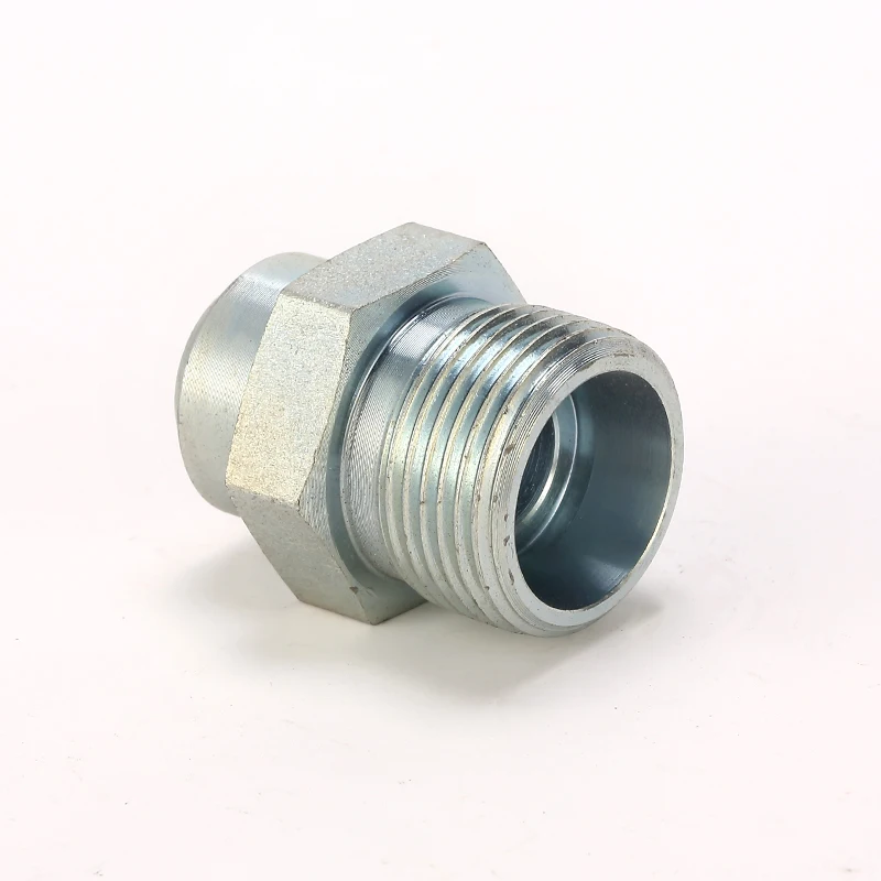 ISO 9001 hydraulic straight metric weld pipe fittings