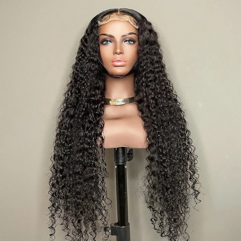 Clj Alibaba Online Shopping Perruque Human Hair Wig Brazilian Burg Color 13X4 Deep Wave Peruca Wigs With Lace Front