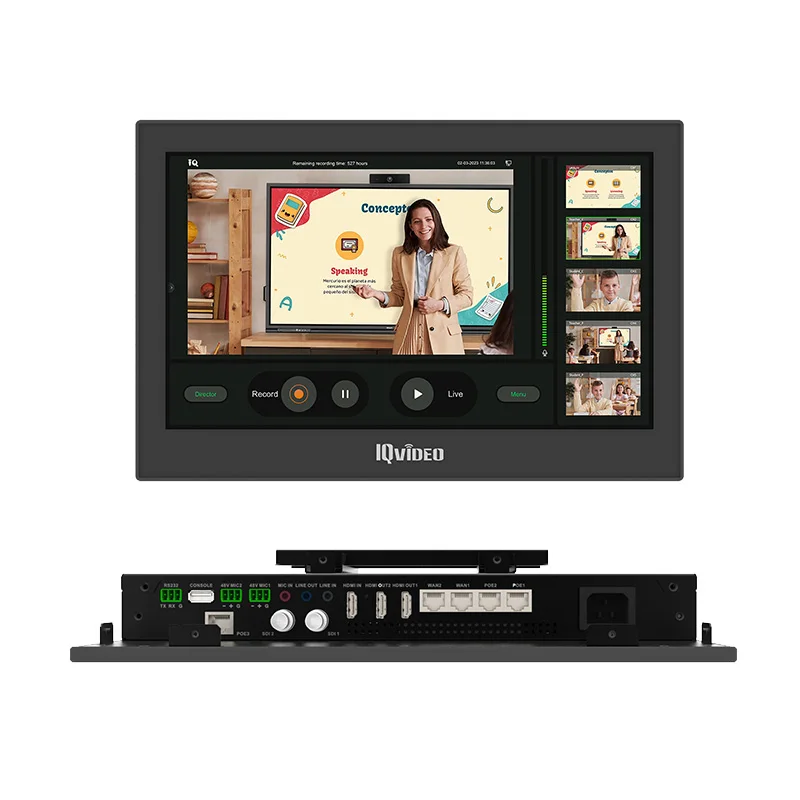 Lecture Capture Classroom Audio System Fixed Focus Wide Angle Video 10x 20x Optical Zoom Conference Room Camera Video System