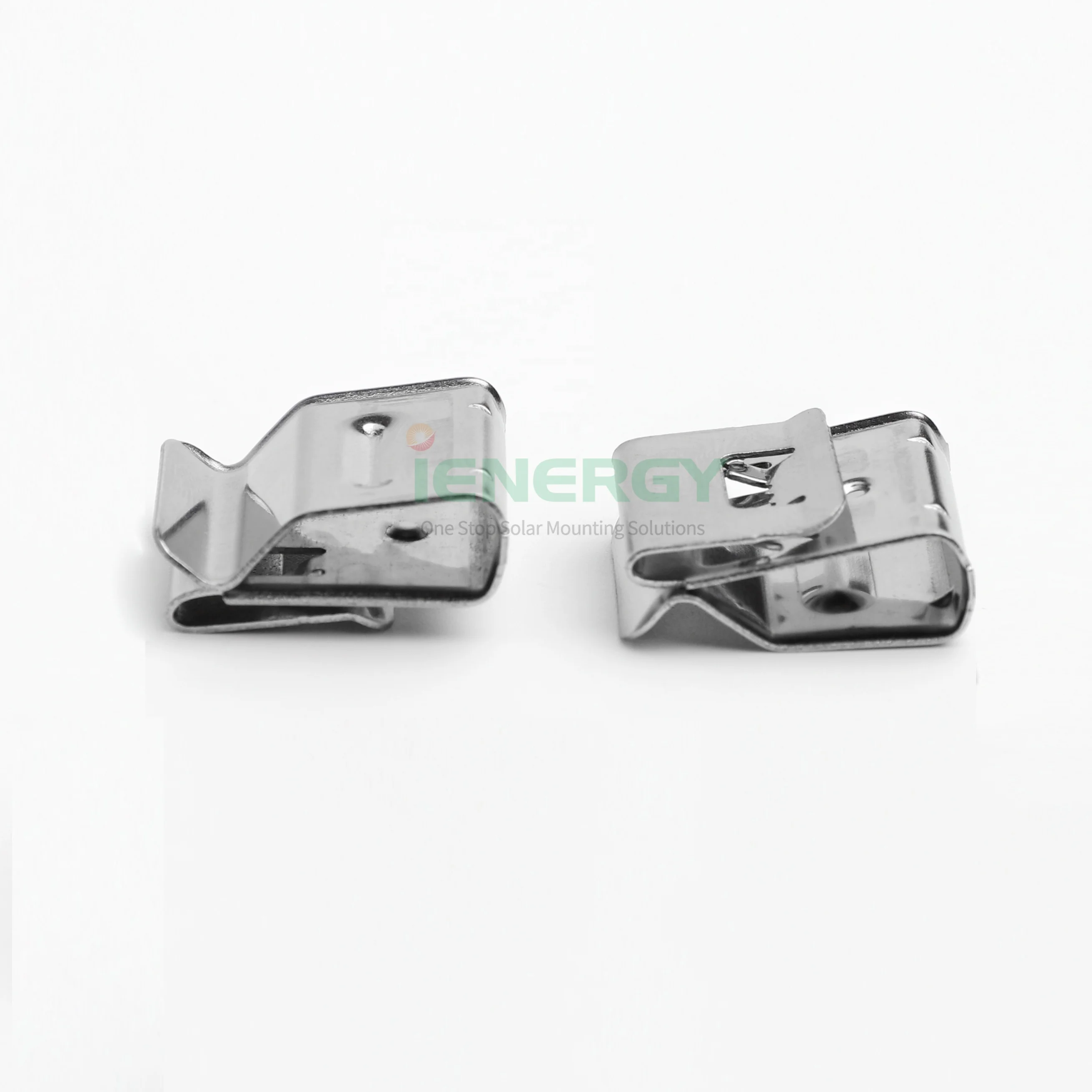Solar Panel Mounting System Stainless Wire Clip PV Panel Solar Cable Clips  for 2 cables