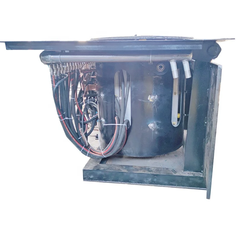 3 tons 2300KW medium frequency electric induction melting furnace steel foundry