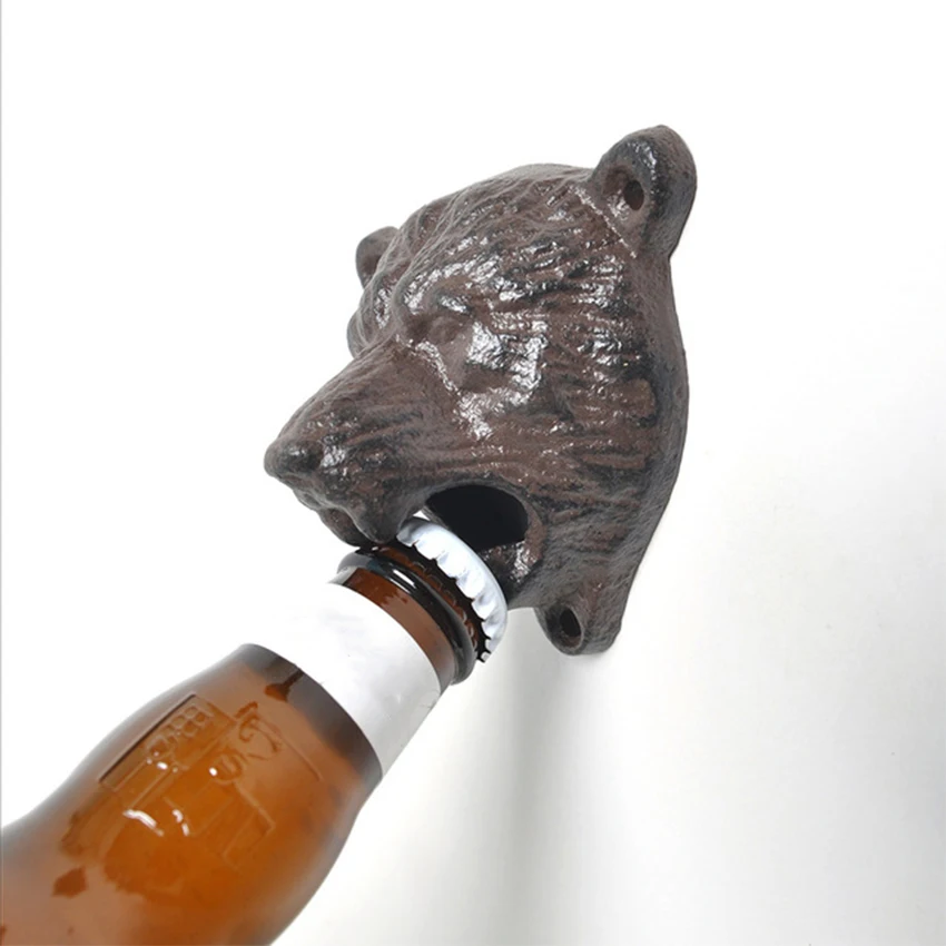 
High quality wholesale magnetic wall mount beer bottle opener 