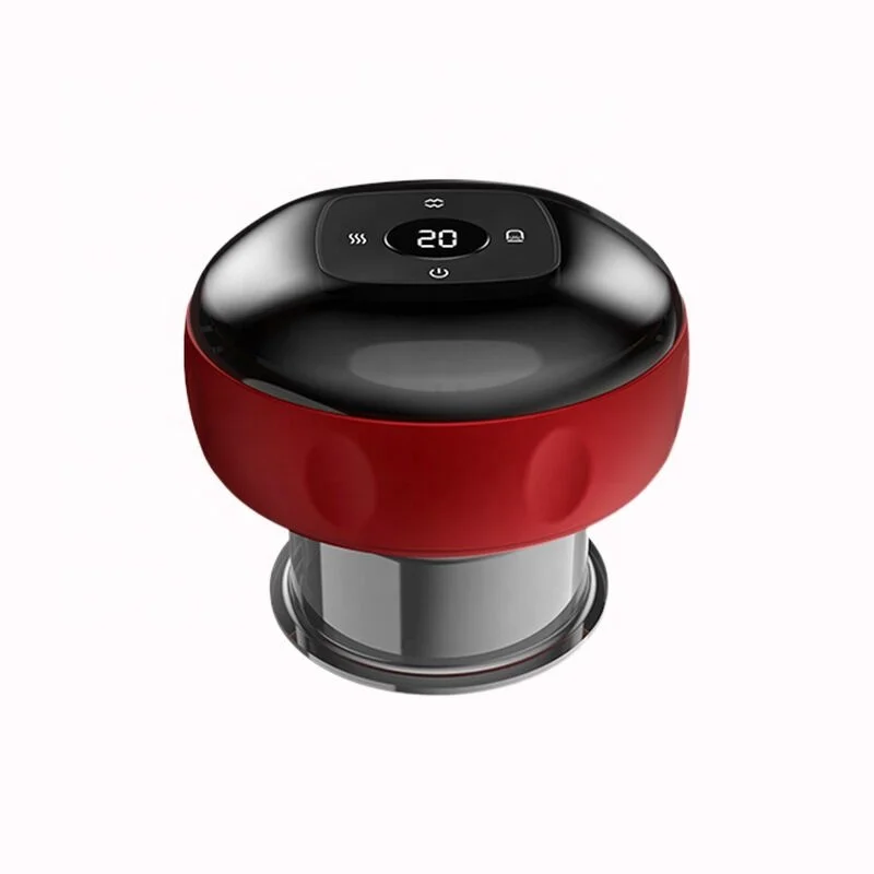 Electric Cupping Massager, Rechargeable 6/12 Speed Professional Intelligent Cupping Therapy, Portable Scraping Tool for Home