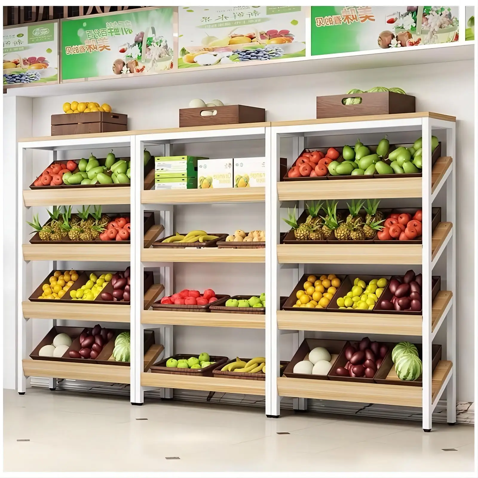 Supermarket Display Stand Display Stand For Supermarket Miniso Stand Shelves Can Storage Shelves Multifunctional Display Rack