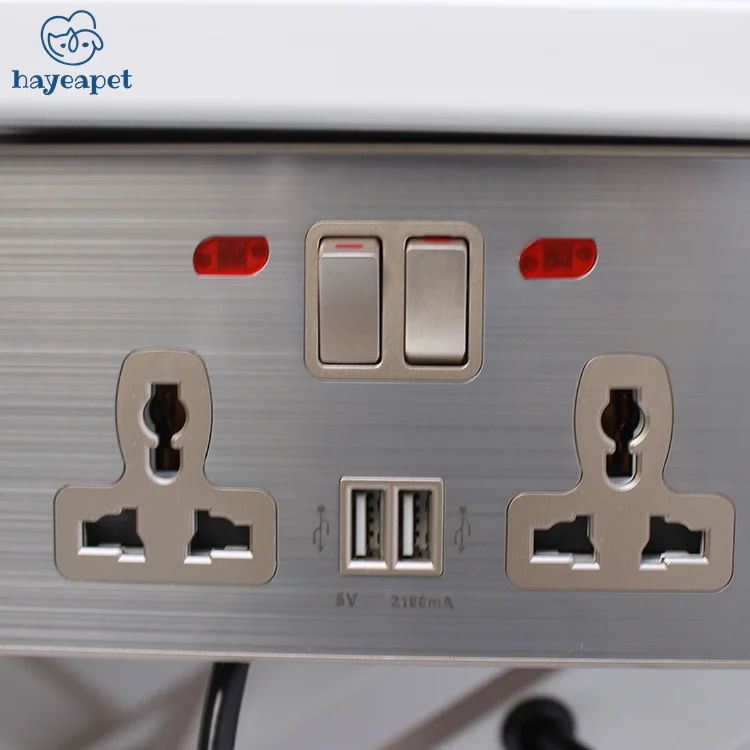 Low-Low dog grooming equipment  non slip rubber power quiet low low Electric lifting pet grooming table With socket