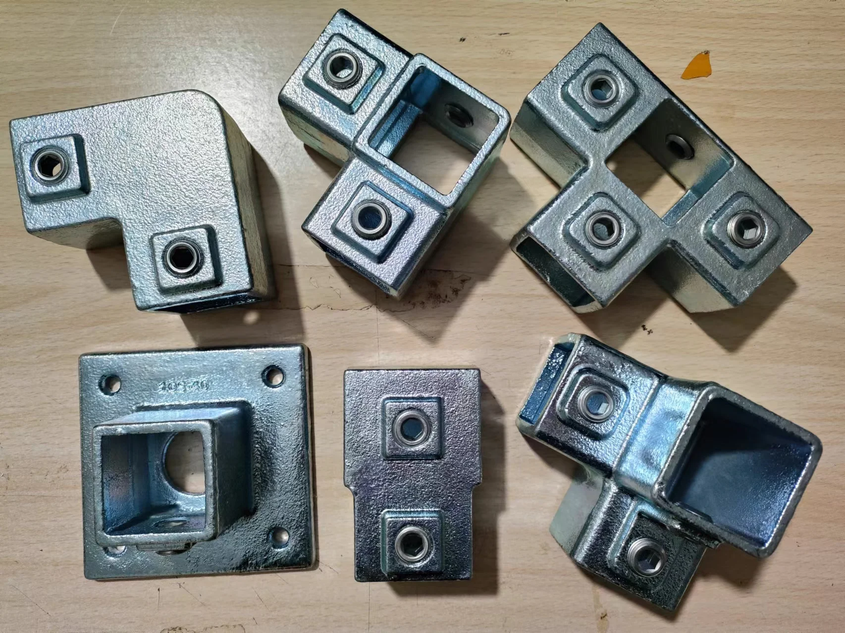 20MM X 20MM Square Key Clamp Fittings - Pipe Dream Fittings