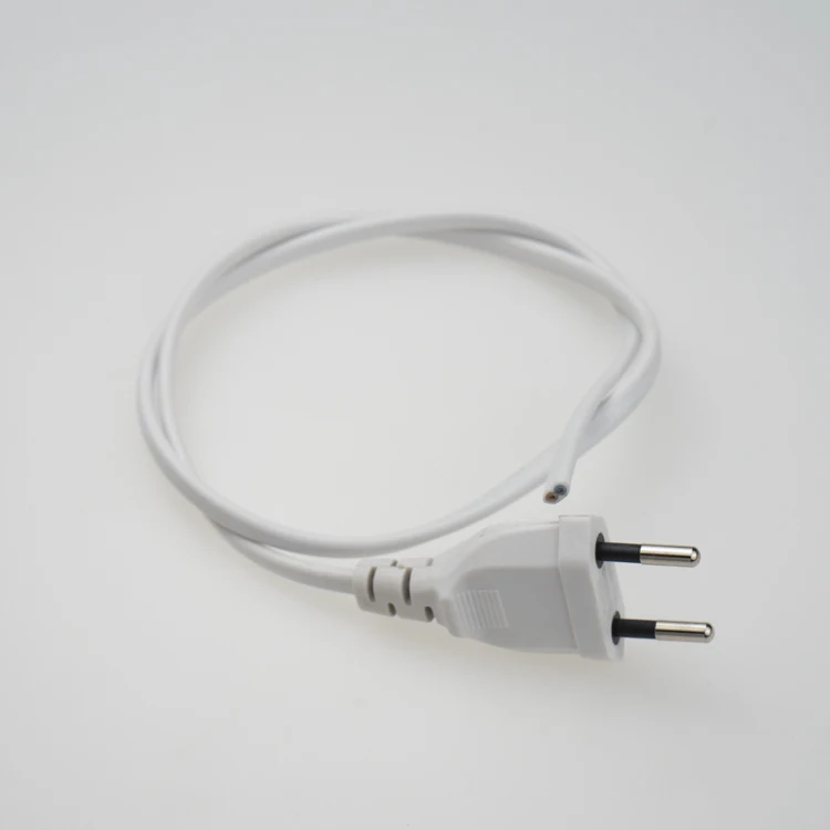 Supply Cord Extension Cable EU 2Pin Power Cable Plug European Standard Power Cord For Home Application