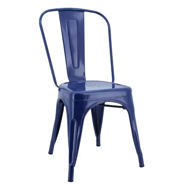 wholesale china metal iron frame dining chair beautiful tolix chairs for living room manufacturing