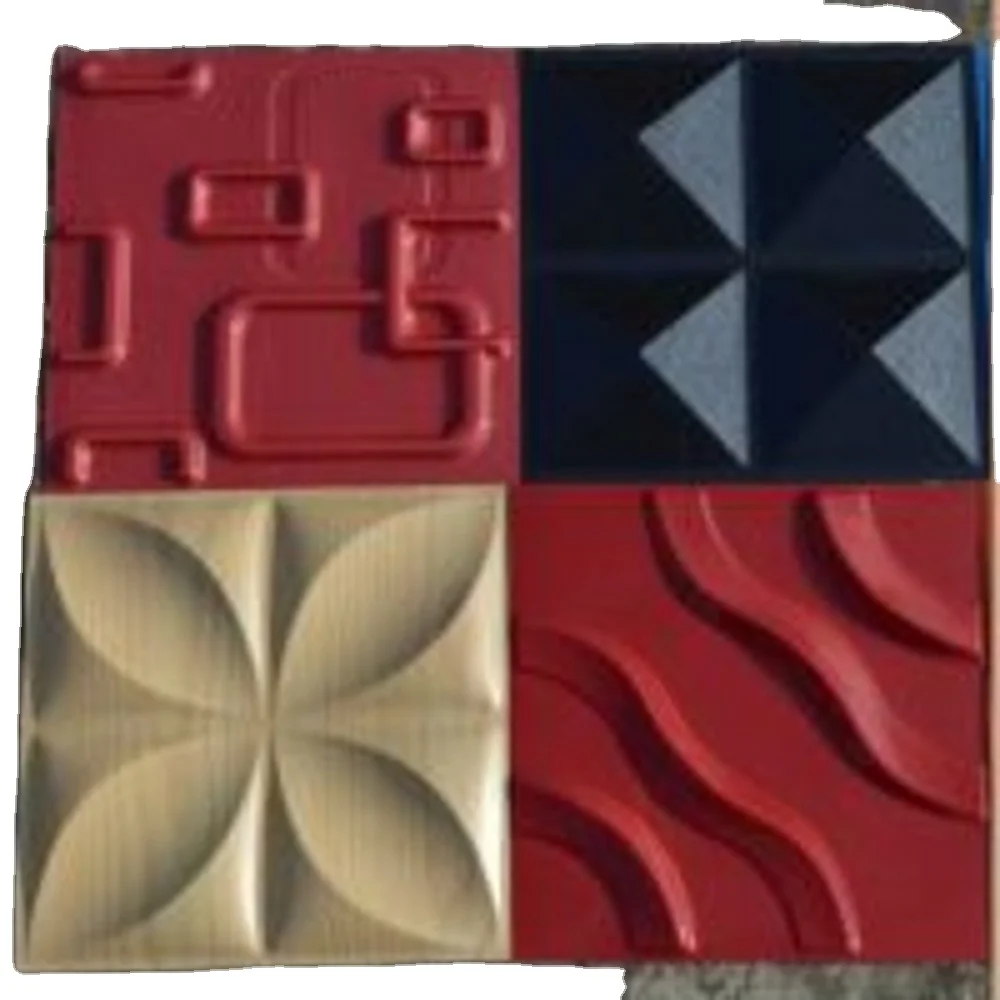 Wholesale Price Waterproof Paintable interior decoration PVC waterproof and flame retardant 3D wall  panel