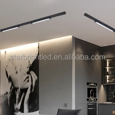 Led Linear Light Hot Sale Commercial Led Adjustable Led Track Light Led Linear Spotlight Multifunction Beam Angle