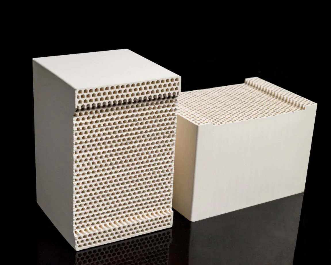High heat resistance thermal storage regenerative Honeycomb Ceramic for rto