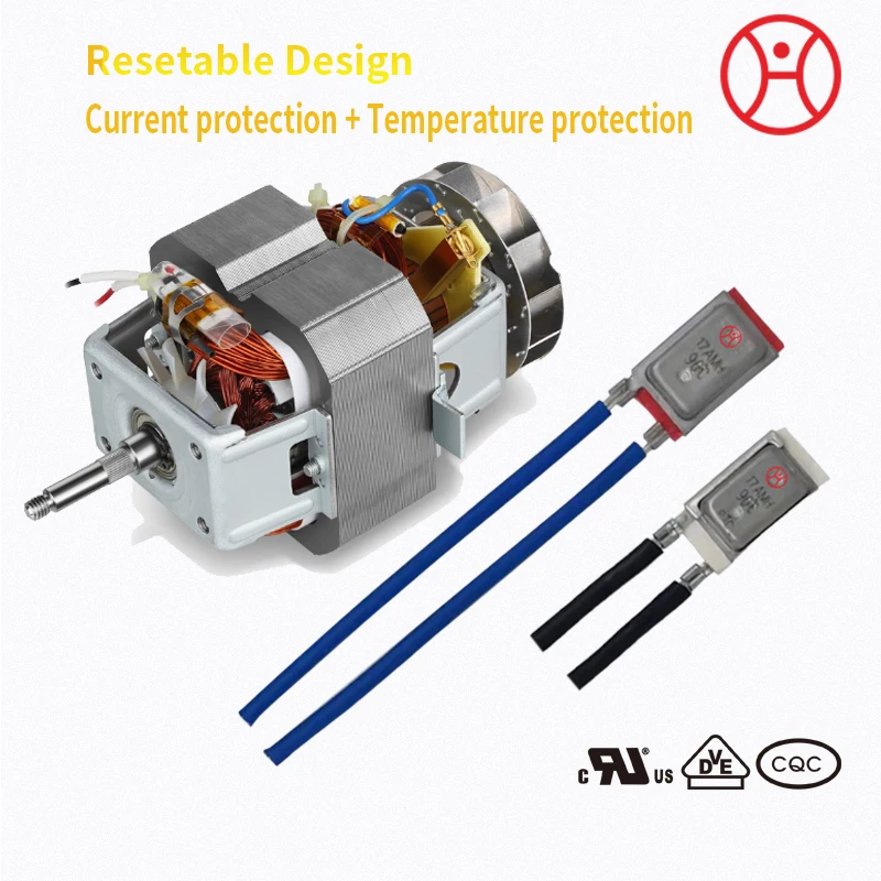 Термостат для защиты от перегрузки по току 10A250V 15A125V 17AMH предохранитель Автоматические отключения ручной сброс