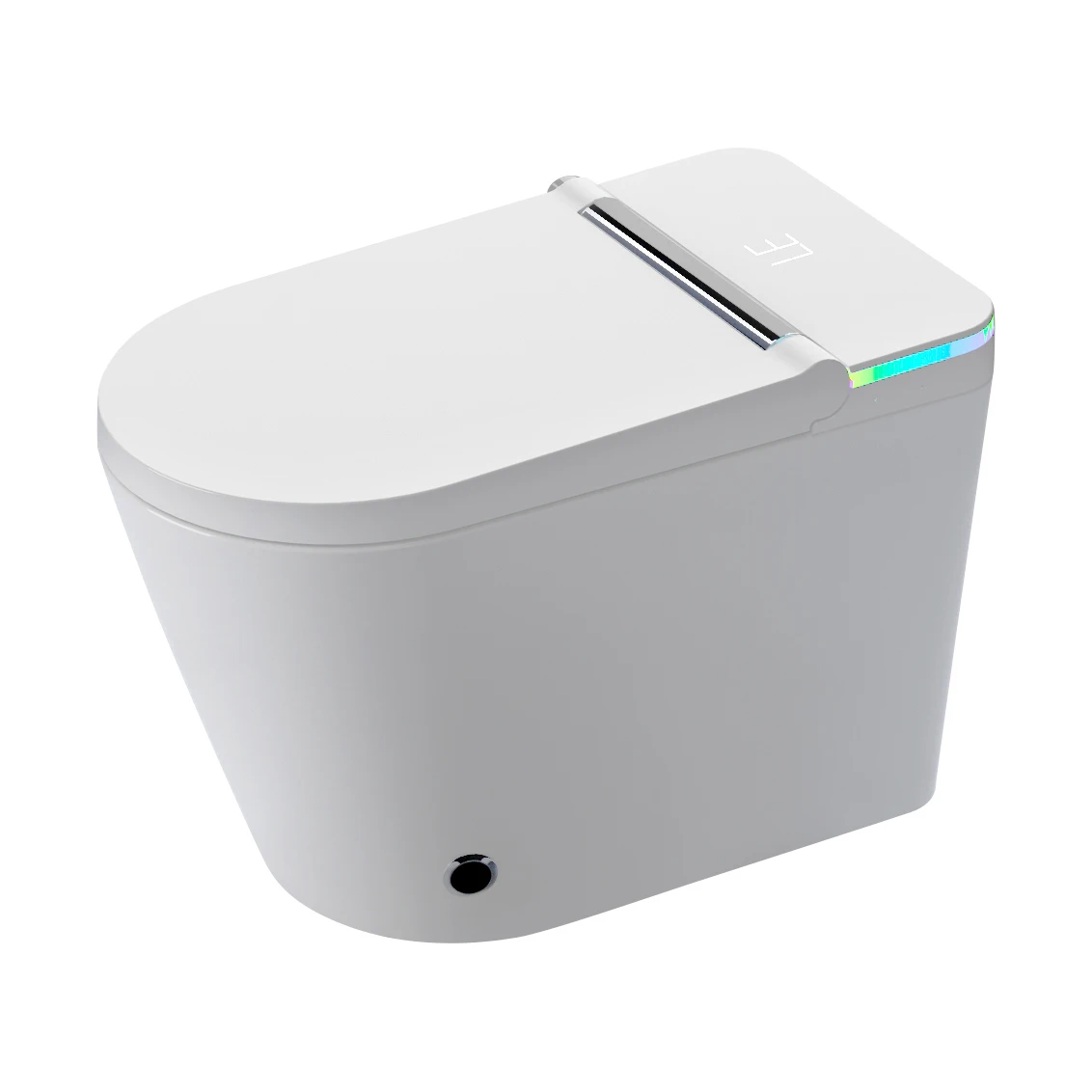 CUPC ETL Water Temperature Pressure Adjustable Nozzle Self-cleaning Intelligent Smart Toilet