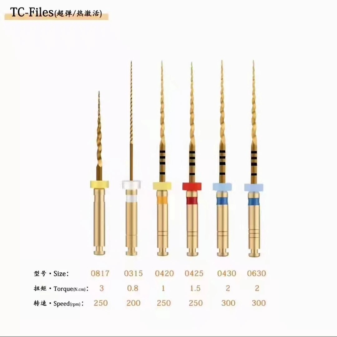 Swordental Dental Instruments Root Canal Endo Rotary Niti 04 06 Taper File Rotary Endodontic Files For Dentist