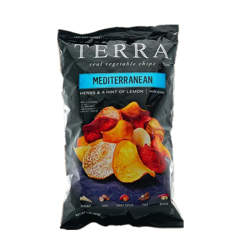 Custom Printing Potato Chips French Fries Pouch Vegetable Frozen Shrimp Food Packing Bag Frozen Chicken Packaging Plastic Bags