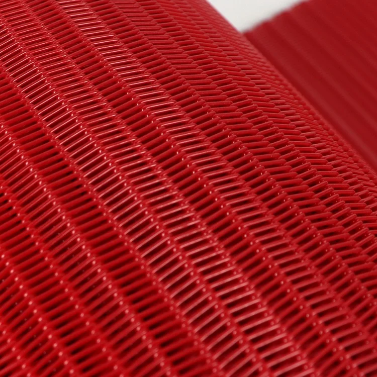 Conveyor belt monofilament plain woven non-woven mesh belt PET industrial wire mesh paper machine square hole polyester mesh