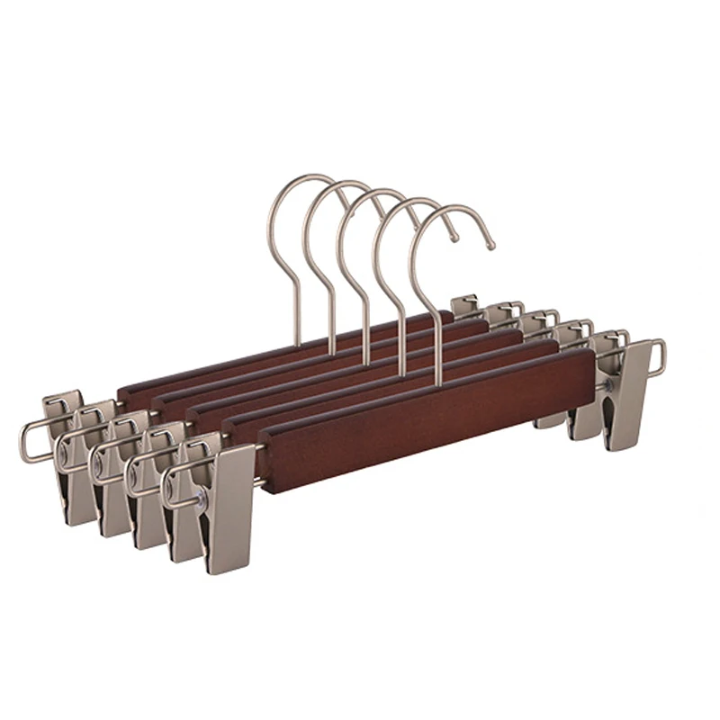 Manufacturer Wholesale Wooden Clothes Hanger Custom Suit Coat Hanger Walnut Wood Hangers for Clothes