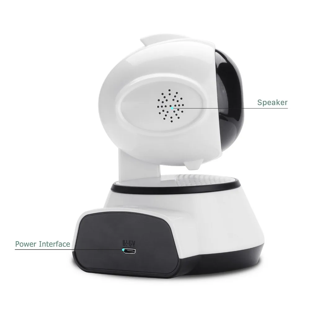 
V380 Wi-Fi IP-камера умная домашняя камера безопасности 720P HD H.264 с датчиком движения 