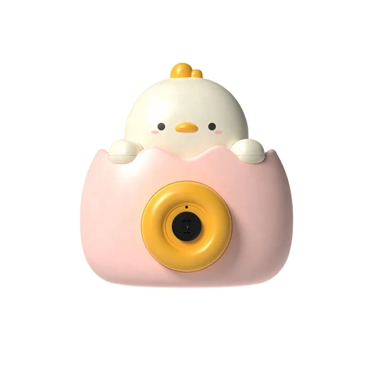 cartoon cute style bubble camera toy with lights music