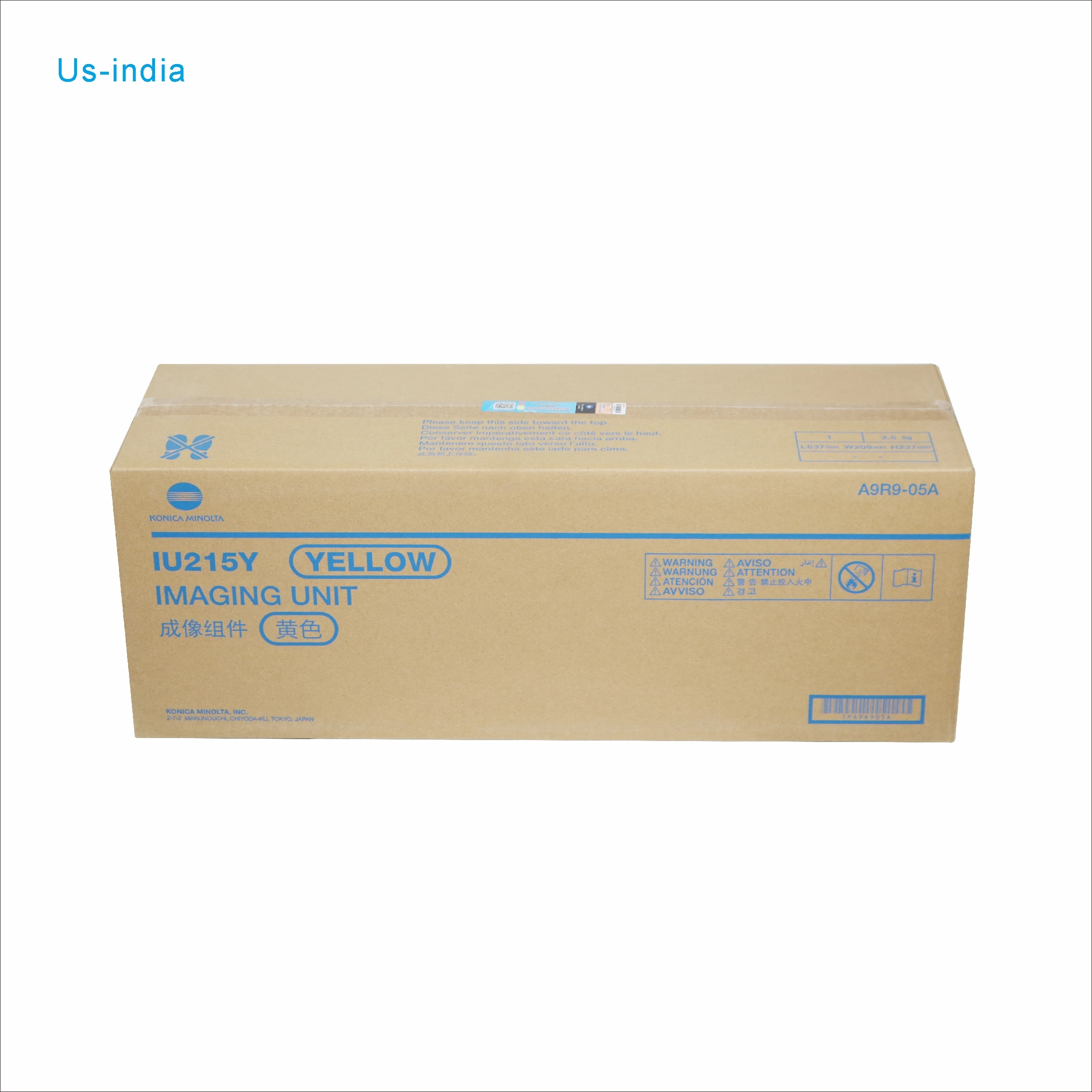 Барабанный блок Konica Minolta DR215 для цветной фотокопировальной машины Bizhub C215 C226