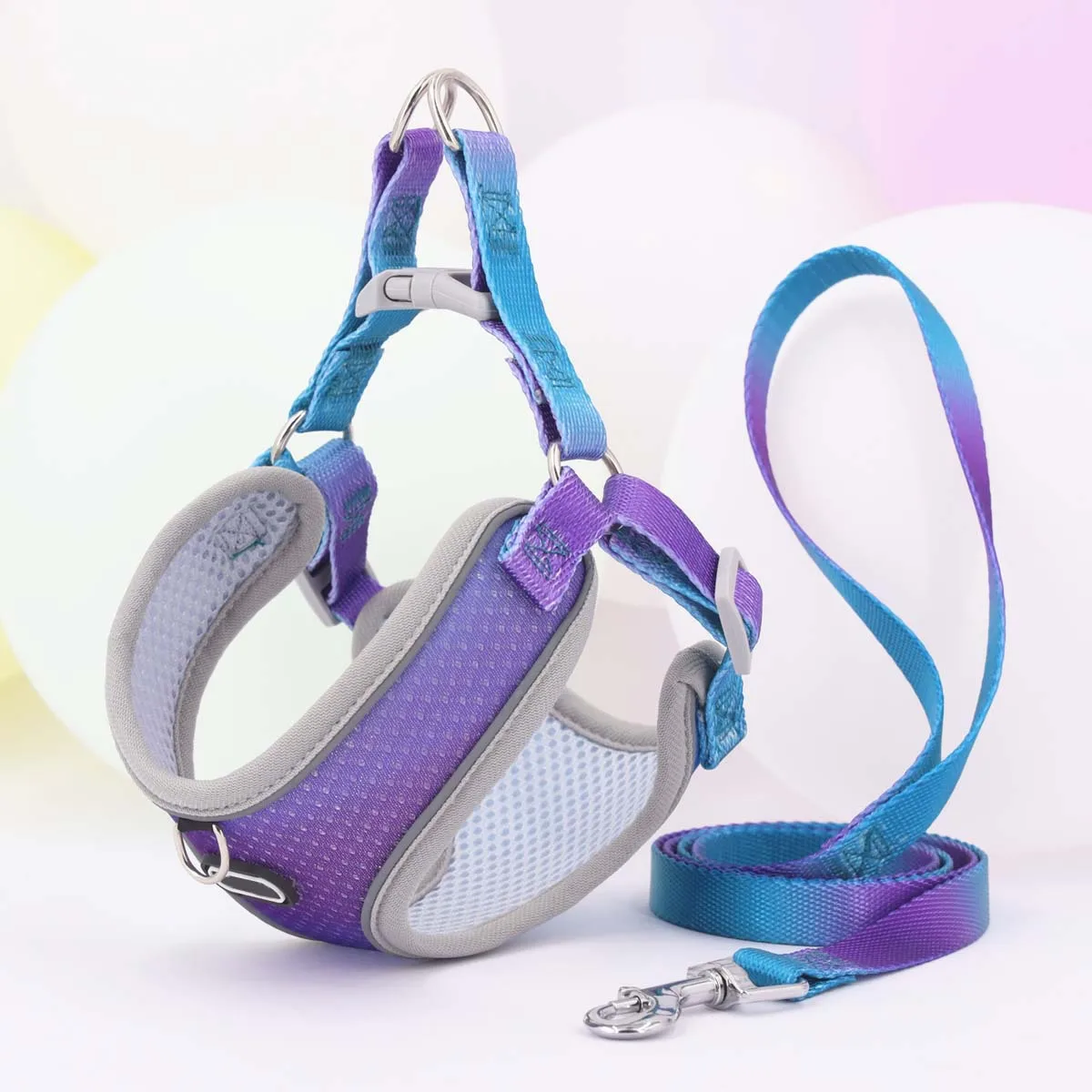 Pet Clothing Rabbit Chinchilla Bow Chest Strap Traction Rope Rabbits Chest Back Pet Leash Sweet Pets Supplies
