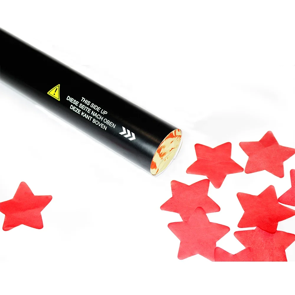 30cm 40cm 50cm 60cm 70cm 80cm Electronic hand hold confetti paprty popers