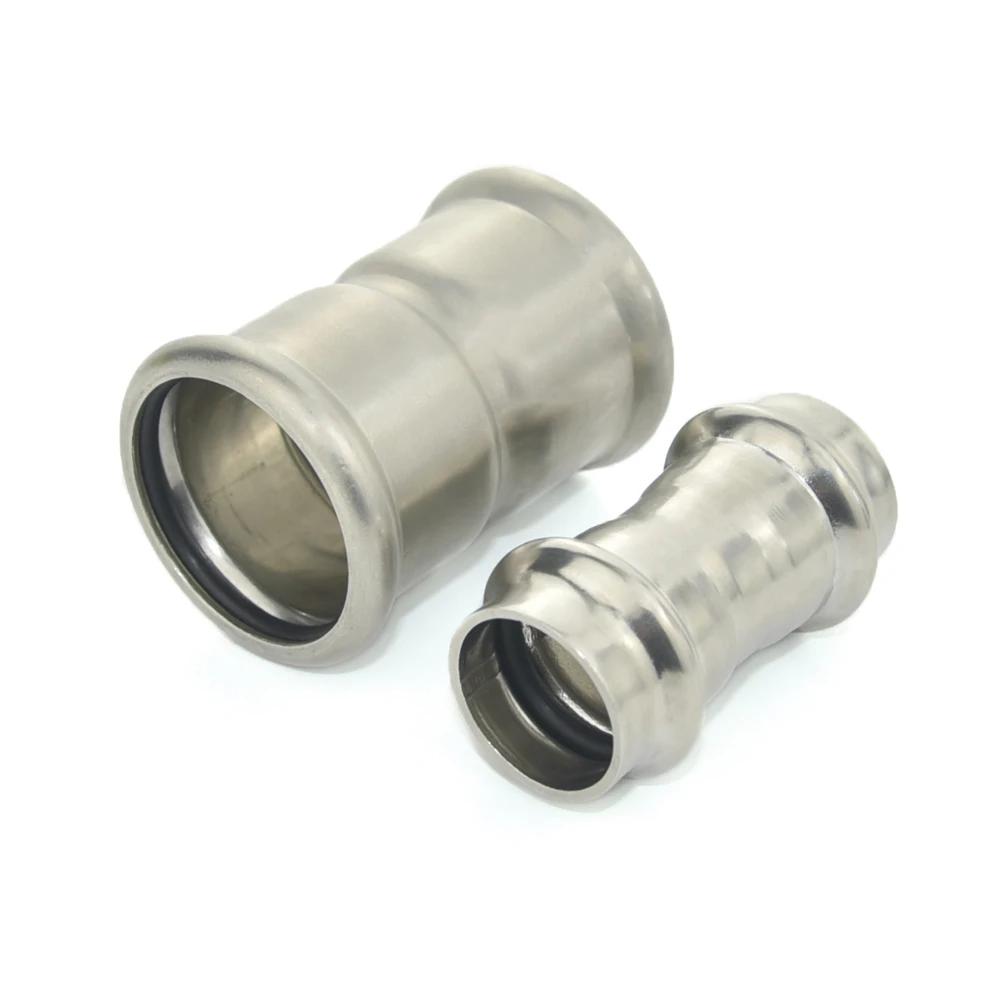 Factory Price 304 316L Stainless Steel pipe fitting Female Coupling M Profile Fitting for Clean Steam System