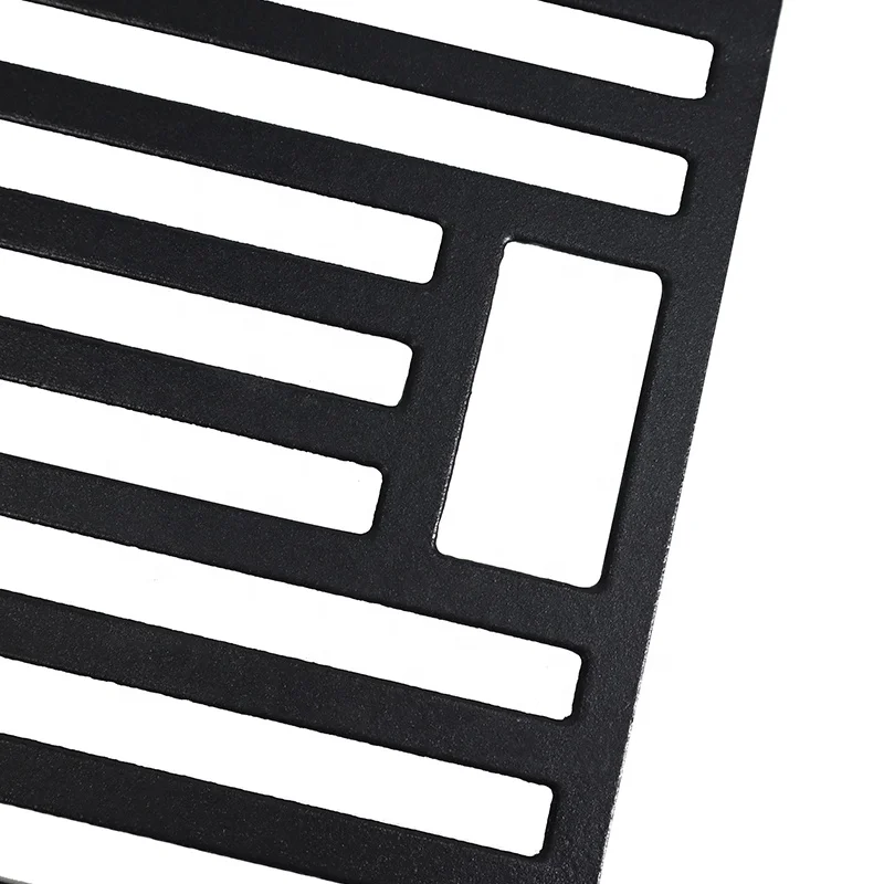 16' Portable Porcelain Cast Iron Grill Grate Replacement Parts for Weber