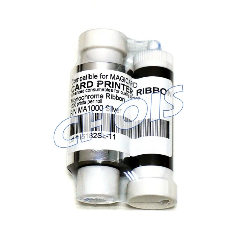 Совместимая Серебристая Лента Magicard MA1000K для принтера карт Rio Pro Enduro