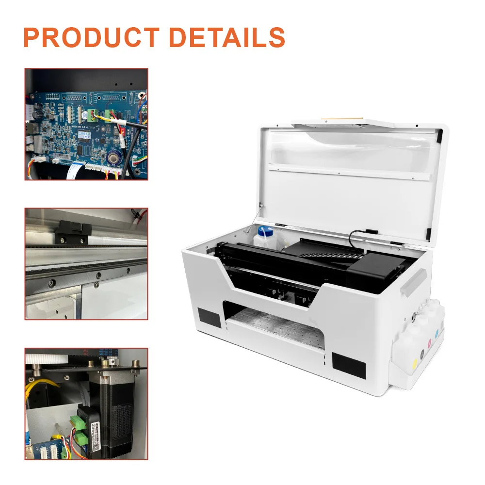 Dtf A3 Printer Creativity L1800 A3 Dtf Printer Dual Head Pigment Printer: Dtf Powder Shaker 60cm Machine